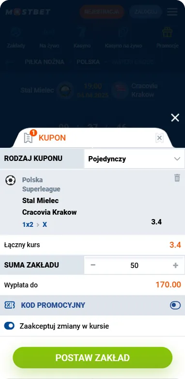 Postaw zakład