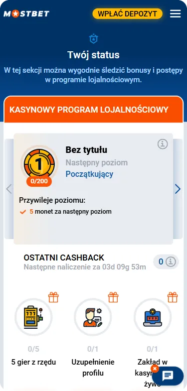 statusy na mostbet