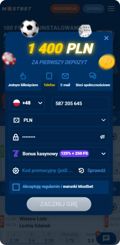 Wypełnij dane