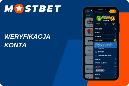 Weryfikacja konta na Mostbet