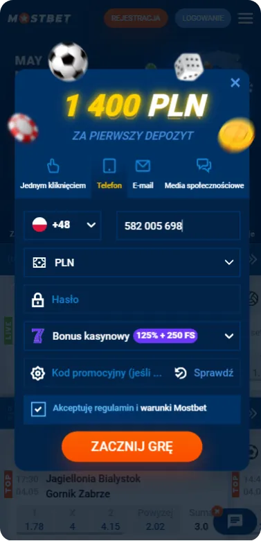 Wypełnij dane